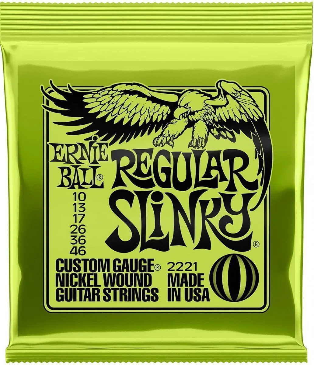 Ernie Ball 2221 (10-46) Комплект струн для электрогитары.