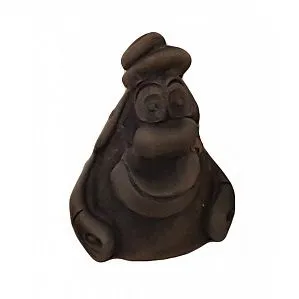 Керамика Щипановых SM07 Свистулька маленькая Человек, обварная.