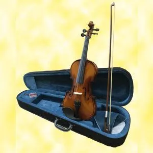 Brahner BV-400 1/4 Скрипка в комплекте: кейс, смычок, канифоль.