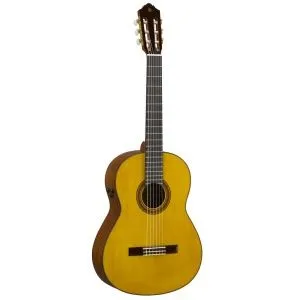 Yamaha CG-TA TransAcoustic Классическая гитара со звукоснимателем.