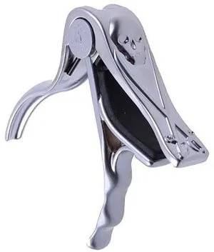 Alice A007H/PC Каподастр для акустической гитары, череп.