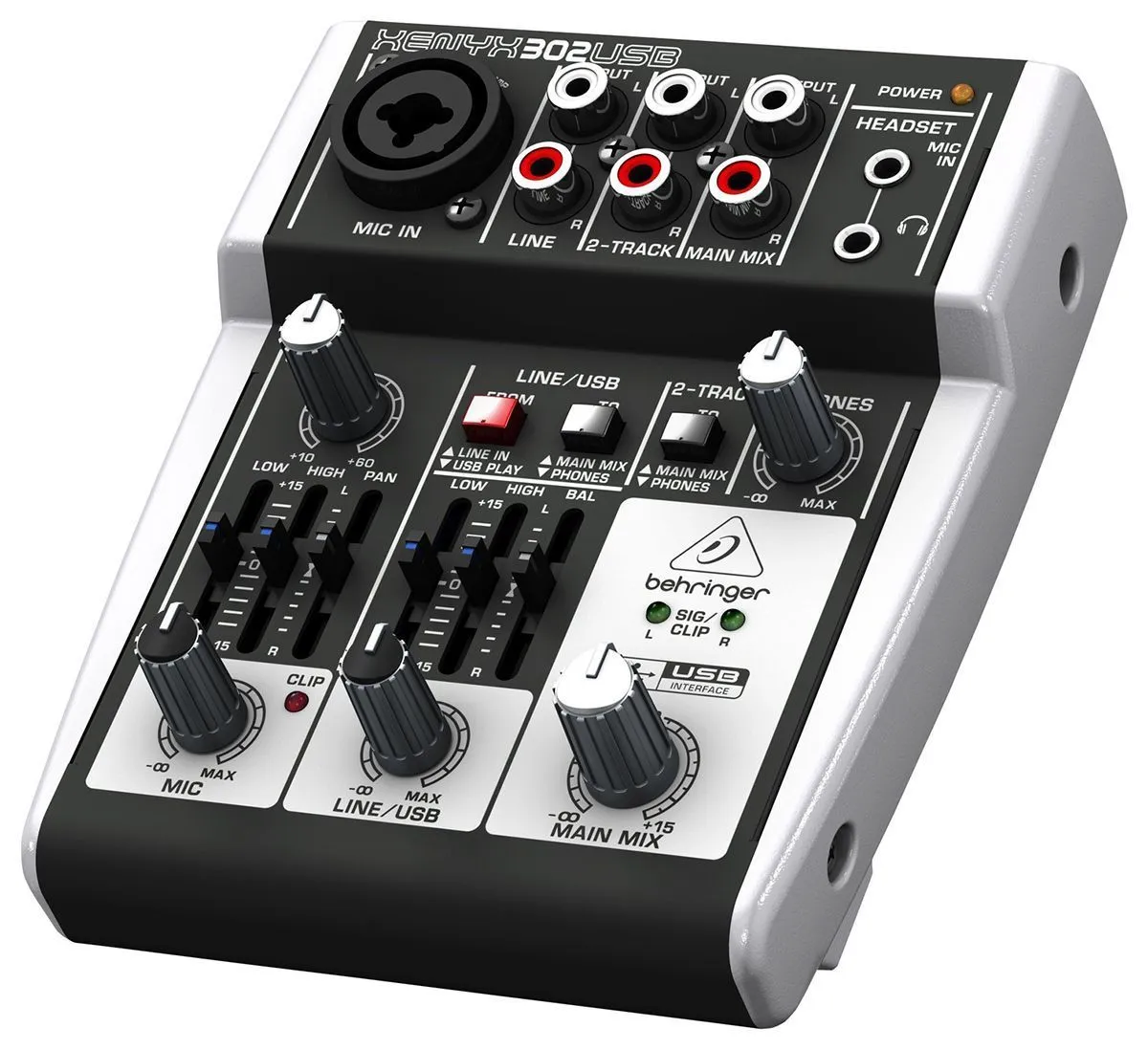 Behringer 302USB Микшерный пульт.