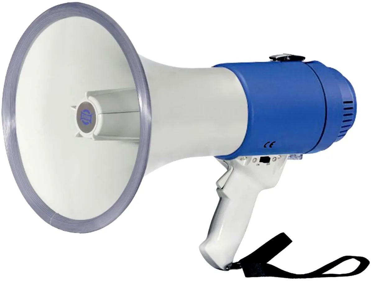 Show ER-55SD Мегафон с ручкой и сиреной.