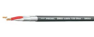 Proel DMXD Кабель DMX 2 жилы в экране 5,4 мм.