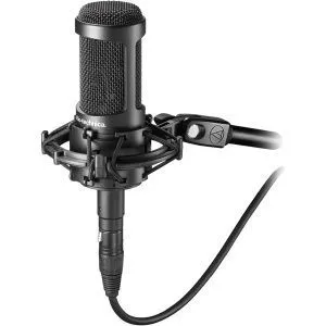 Audio-Technica AT2050 Студийный кардиоидный конденсаторный микрофон с большой диафрагмой.