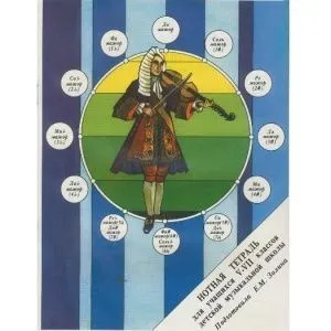 Нотная тетрадь для учащихся V-VII классов ДМШ.