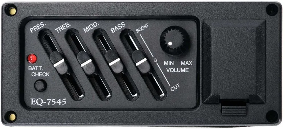 Belcat EQ-7545 Звукосниматель с 4-х полосным эквалайзером.