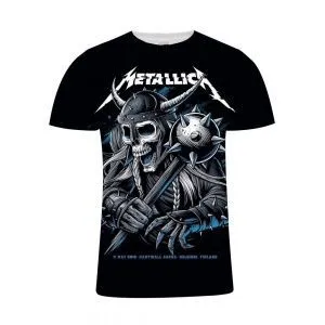 Футболка с принтом Metallica. Размер XL.