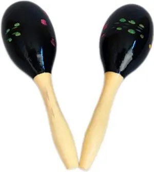 Fleet M0 Маракасы деревянные на ручке.