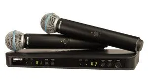 Shure BLX288E/PG58 K14 Радиосистема двухканальная с двумя ручными передатчиками PG58.
