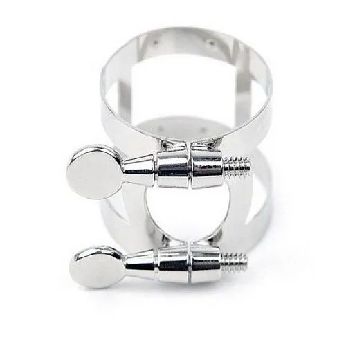 Rico RSS1LN Лигатура для саксофона-сопрано, никелированная.