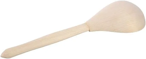 "Хохлома" LHL6101 Ложка деревянная полубаская столовая, без росписи, фрезерная.