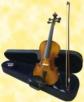 Brahner BV-412 1/4 Скрипка в комплекте: кейс, смычок, канифоль.