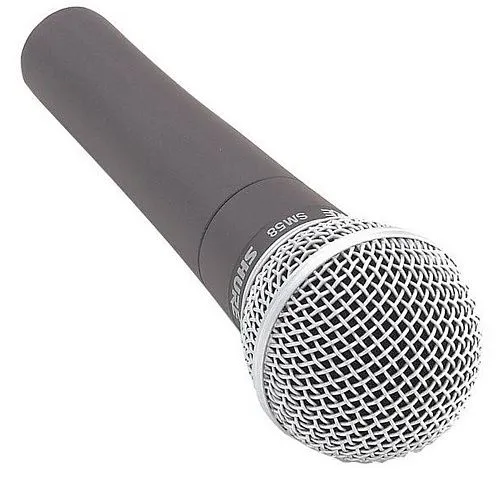 Shure SM58-LCE Вокальный динамический микрофон.