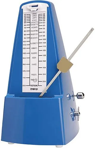 Musedo M-20-BL Метроном механический, синий.