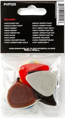 Dunlop PVP120 Recording Набор медиаторов.
