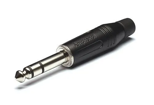 Amphenol ACPS-GB Разъем Jack 6.3 мм стерео штекер.