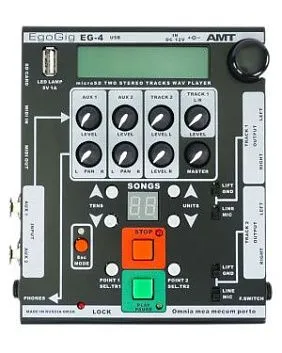 AMT EG-4 EgoGig 4-х канальный концертный WAV плеер.