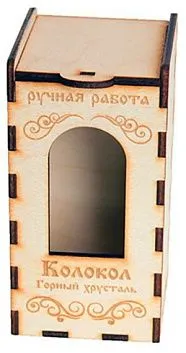 Гусь Хрустальный GH-BOXPRINTL Коробочка для хрустального колокольчика, малая.