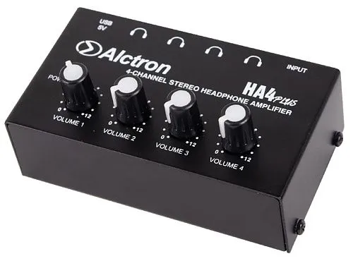 Alctron HA4Plus Усилитель для наушников, 4 канала.