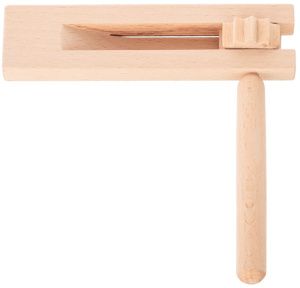 Fleet FLT-G20-1 Трещотка-вертушка деревянная неокрашенная, 14х14,5 см.