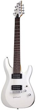 Schecter C-7 Deluxe SWHT Электрогитара семиструнная.