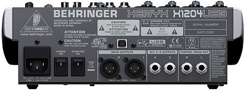 Behringer X1204USB Микшерный пульт.
