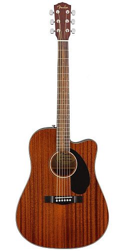 Fender CD-60SCE Mahogany Электроакустическая гитара.