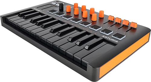 Arturia MiniLab 3 Orange Edition MIDI-клавиатура.