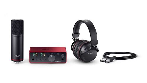 Focusrite Scarlett Solo Studio 4th Gen Студийный комплект.
