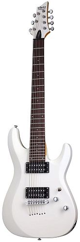 Schecter C-7 Deluxe SWHT Электрогитара семиструнная.