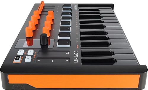Arturia MiniLab 3 Orange Edition MIDI-клавиатура.