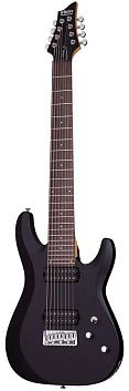 Schecter C-8 Deluxe SBK Электрогитара восьмиструнная.